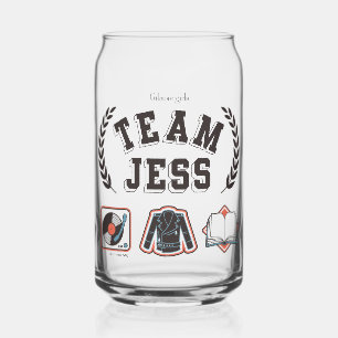 Team Jess Gilmore Girls Design Blikvorm Glas