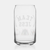 Team Jess Gilmore Girls Design Blikvorm Glas (Achterkant)