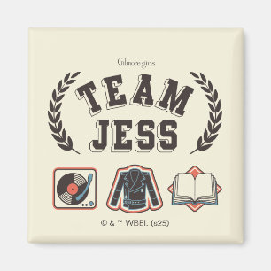 Team Jess Gilmore Girls Design Magneet