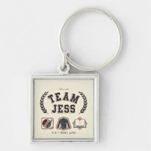 Team Jess Gilmore Girls Design Sleutelhanger