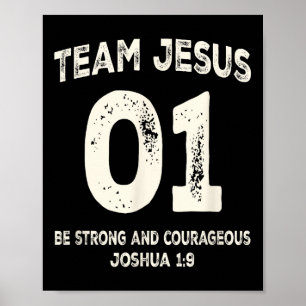 Team Jesus 01 Wees moedig Poster