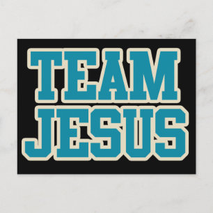 Team Jesus Briefkaart
