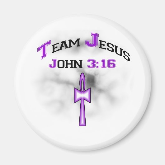 Team Jesus Christelijk John 316 Magneet (Voorkant)