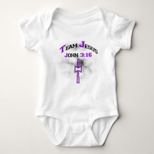 Team Jesus Christelijk John 316 Romper (Voorkant)