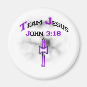 Team Jesus Christian John 316 Magneet