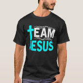 Team Jesus Christianity, Katholieken, Religie Fait T-shirt (Voorkant)