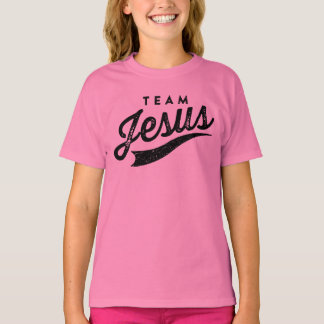 Team jesus logo Girls Shirt