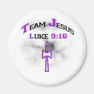 Team Jesus Luke 916 Magneet