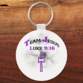 Team Jesus Luke 916 Sleutelhanger (Voorkant)