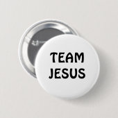 TEAM JESUS RONDE BUTTON 5,7 CM (Voorkant /achterkant)