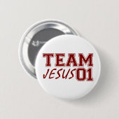 Team Jesus Ronde Button 5,7 Cm (Voorkant /achterkant)