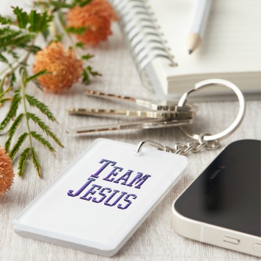 Team Jesus Sleutelhanger (Voorkant Rechts)