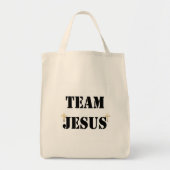 Team Jesus Tote Bag (Voorkant)