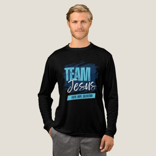 Team Jesus Tri-Blend Shirt (Voorkant)
