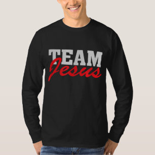 Team Jezus - Christelijk geloof citaat gelovige ge T-shirt