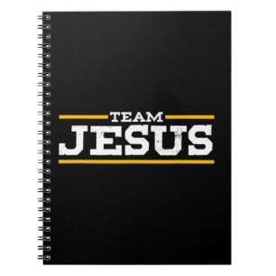 Team Jezus Christus Chrisitian kathodoxe God Notitieboek