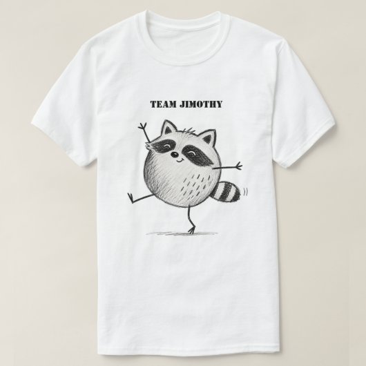 Team Jimothy T-shirt (Design voorkant)