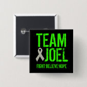 TEAM JOEL BUTTON (Voorkant /achterkant)