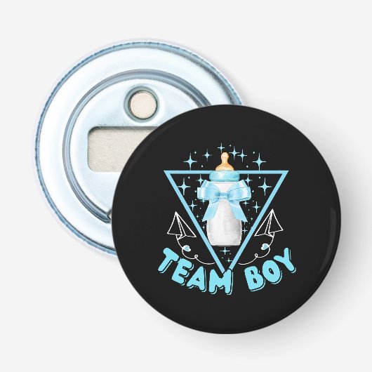 Team Jongen Button Flesopener (Voorkant)