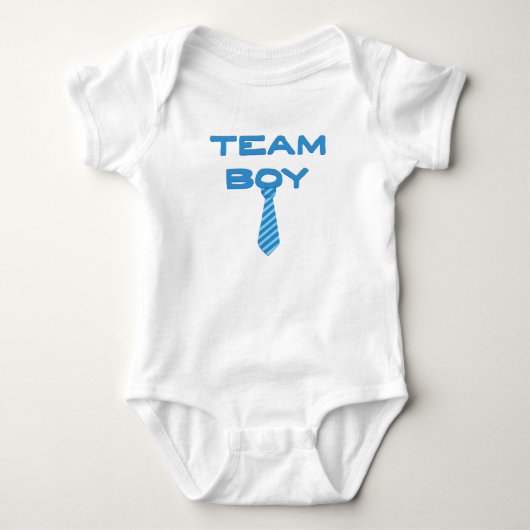 Team Jongens Baby Uitrusting Romper (Voorkant)