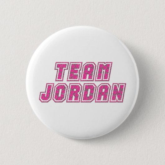 Team Jordan Ronde Button 5,7 Cm (Voorkant)