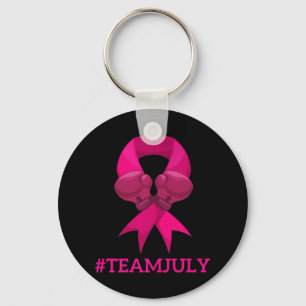 TEAM JULY Breast Cancer Awareness Premium T-Shirt7 Sleutelhanger