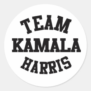 Team Kamala Harris Ronde Sticker