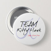 Team Kat Hawk Button (Voorkant /achterkant)