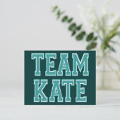 Team Kate Briefkaart (Staand voorkant)