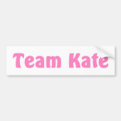Team Kate Bumpersticker (Voorkant)