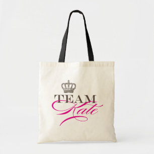 Team Kate Het koninklijke huwelijk Tote Bag