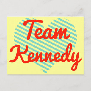 Team Kennedy Briefkaart