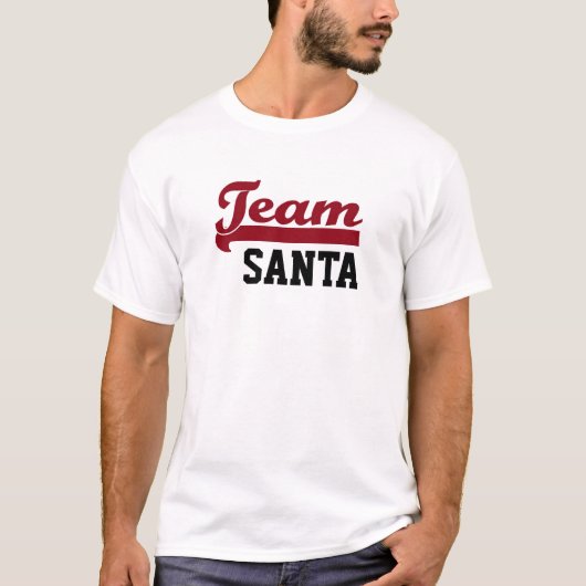 TEAM KERSTMIS T-SHIRT (Voorkant)