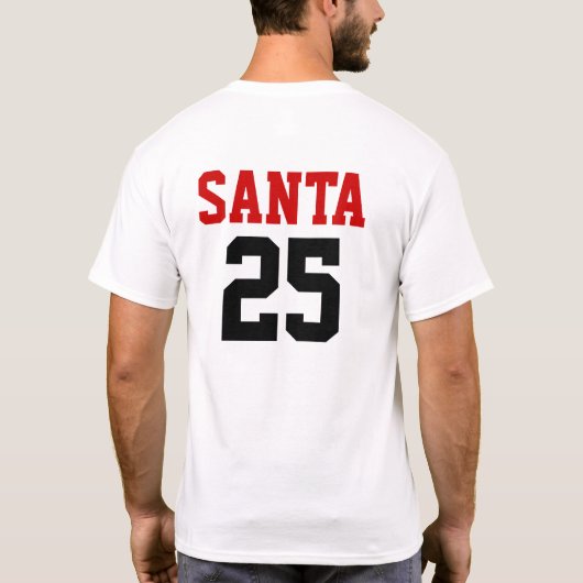 TEAM KERSTMIS T-SHIRT (Achterkant)