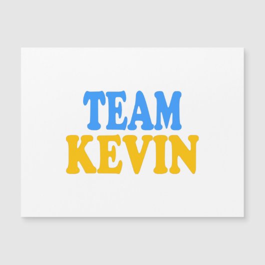 Team Kevin (Voorkant)