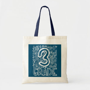 Team Kids Leraar Terug naar School 3e Derde Klas Tote Bag