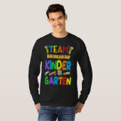 Team Kindergarten Teacher Student Kids Back To Sch T-shirt (Voorkant volledig)