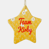 Team Kirby Keramisch Ornament (Rechts)