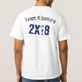 Team Kitamura 2X18 Limited Edition Shirt (Achterkant)