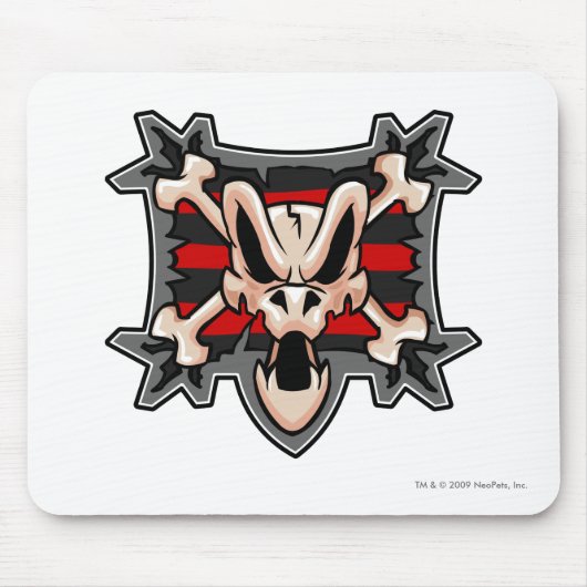 Team Krawk Island Logo Muismat (Voorkant)