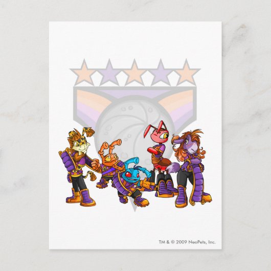 Team Kreludor Group Briefkaart (Voorkant)