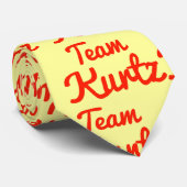 Team Kurtz Stropdas (Opgerold)