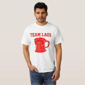 Team Laos T-shirt (Voorkant volledig)