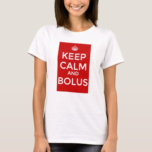 Team Lauren - Keep Calm en Bolus T-shirt (Voorkant)