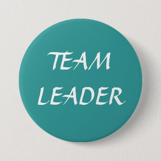 TEAM LEADER - knoppen Ronde Button 7,6 Cm