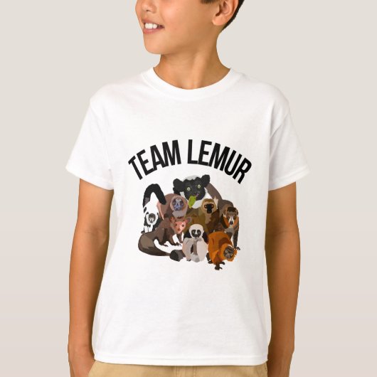 Team Lemur T-shirt (Voorkant)