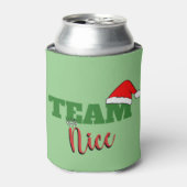 Team leuke kerst blikjeskoeler (Blikje Voorkant)