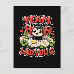 Team Lieveheersbeestje Briefkaart