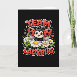Team Lieveheersbeestje Feestdagen Kaart