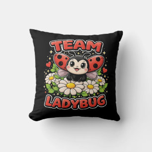 Team Lieveheersbeestje Kussen